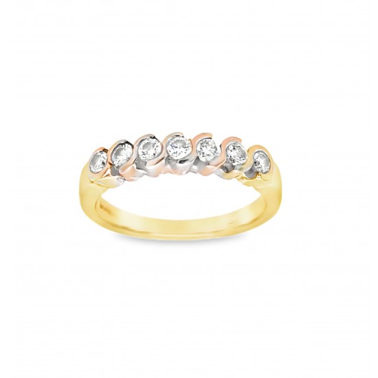 Pre Owned 18ct Diamond Eternity Ring ZX551